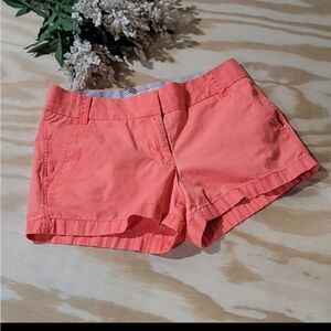 J. CREW Orange Chino Shorts [SIZE 4]‎